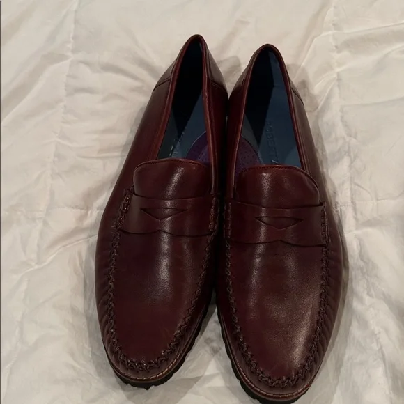 New!!without box Robert Zur Dillon True Glove Penny Loafers Luggage Men’s 11m